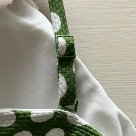 Green Polka Dot Bikini Set - Picture 8 of 11